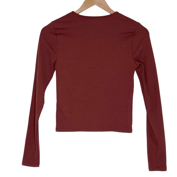 Abercrombie and Fitch Soft AF Long Sleeve Top - Size Small - Picture 3 of 5